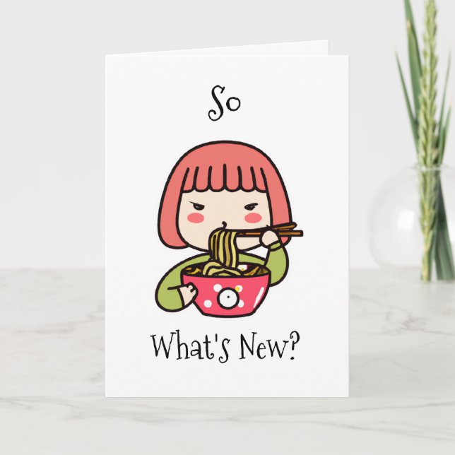 Friendship Card to Catch Up (Front)