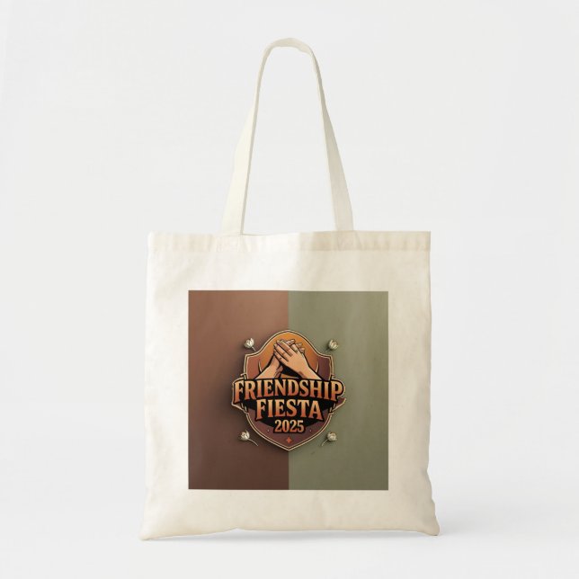 Friendship Cinnamon Fiesta Tote Bag (Front)