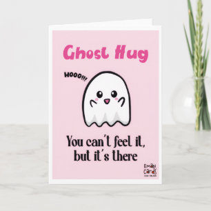 Friendship - Cute Ghost Hug Card