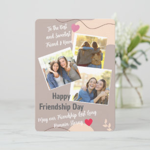 Friendship Day Invitation card