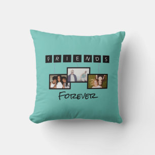 Friendship day personalised template photo collage cushion