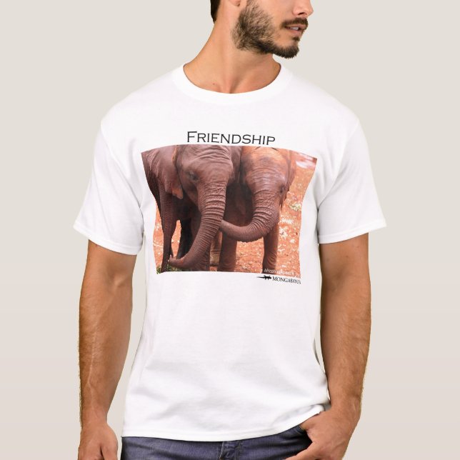 Friendship - elephants T-Shirt (Front)