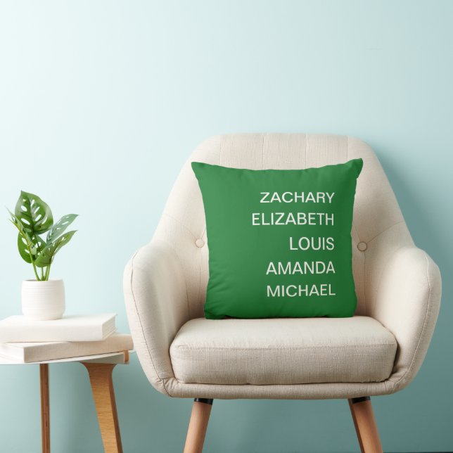  Friendship Festivity Green Pillow (Chair)