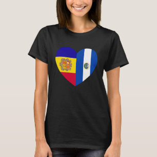Friendship Forever El Salvador And Andorra T-Shirt