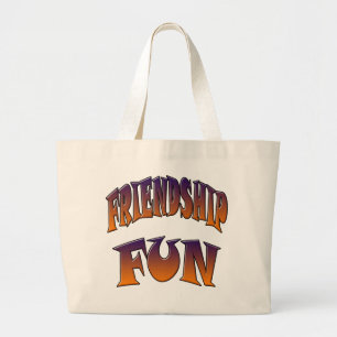 FRIENDSHIP FUN LARGE TOTE BAG