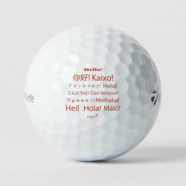 Friendship Golf Balls (Front)