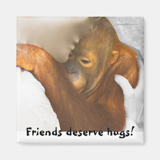 Friendship Hug Magnet (Front)