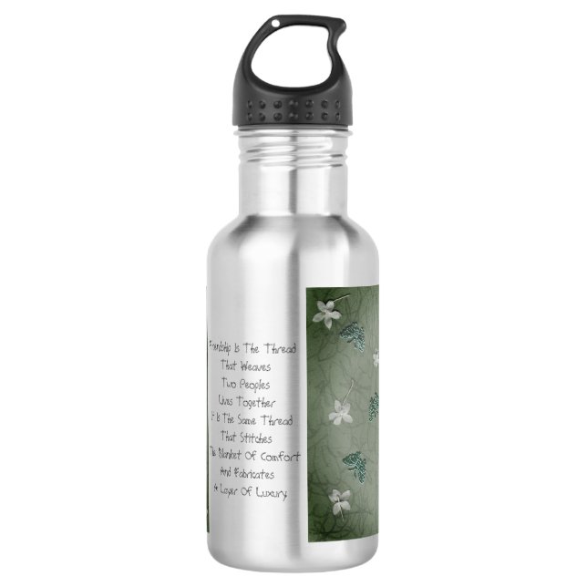 Friendship Is The Thread 532 Ml Water Bottle (Front)
