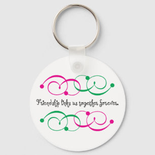 Friendship Links Key Ring