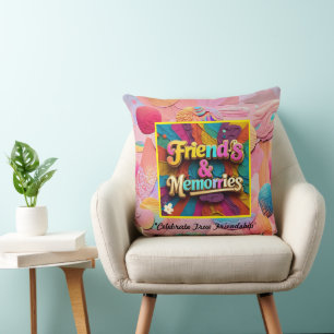 "Friendship Never Fades" Cushion
