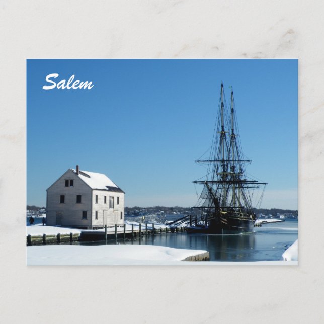 Friendship of Salem Postcard (Front)