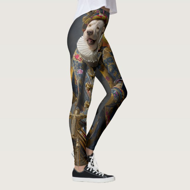 Friendship on Two Wheels Leggings (Right)