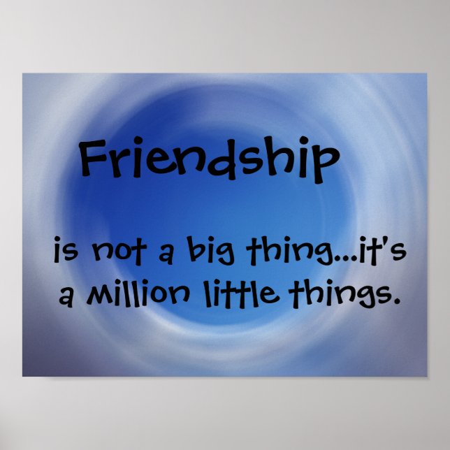 Friendship Poster (Front)