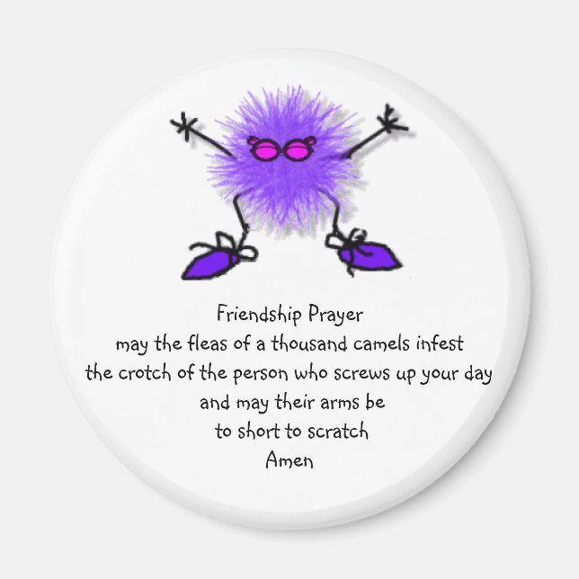 Friendship Prayer Magnet (Front)