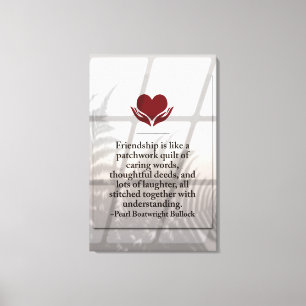 Friendship Premium Wrapped Canvas (Gloss)