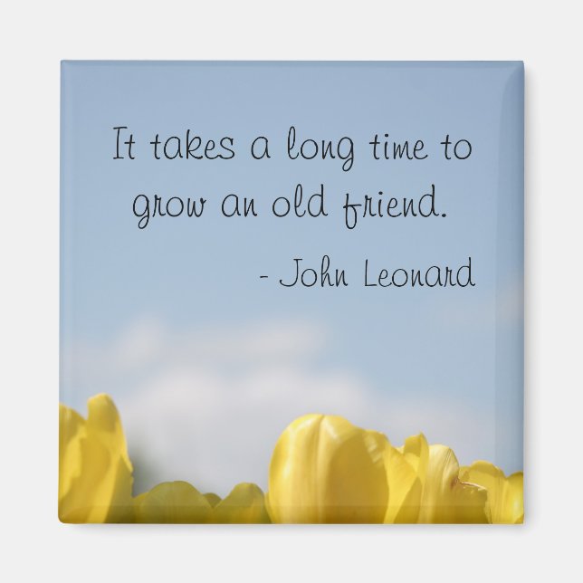 Friendship Quote Magnet (Front)