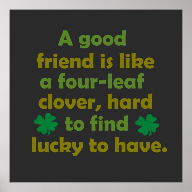 friendship quotes poster (Front)