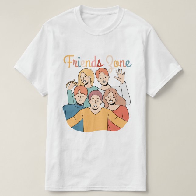 Friendship Squad Graphic T-Shirt (Design Front)