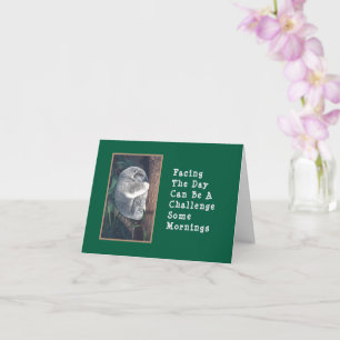 Friendship/Support/ Cute Koala Bear notecard