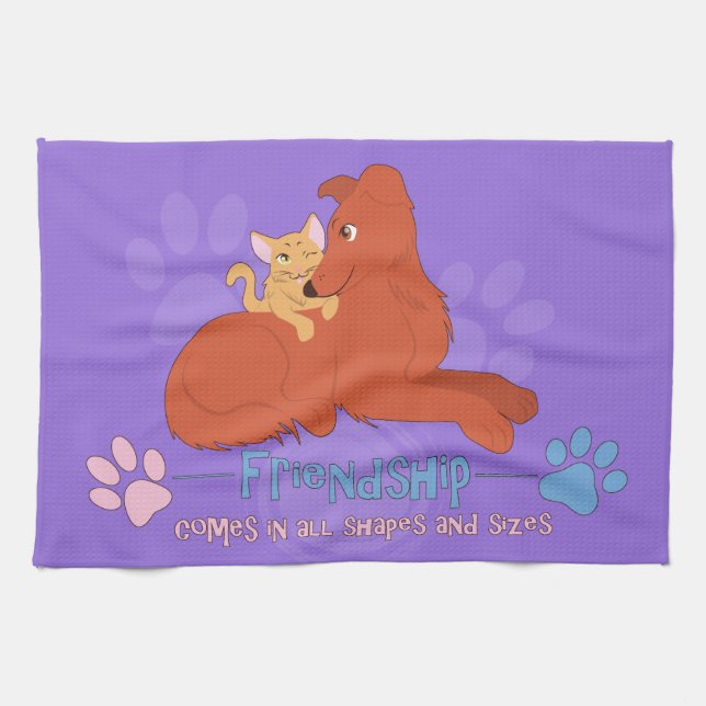 Friendship Tea Towel (Horizontal)