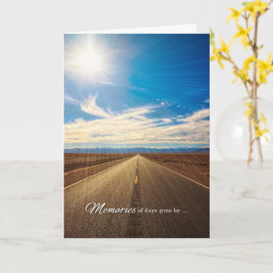 Friendship Thinking of You Endless Road Card