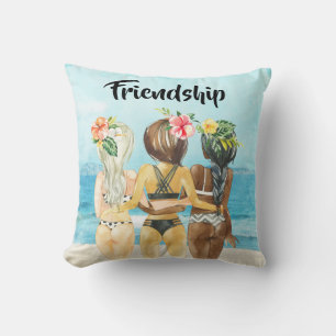 Friendship Throw Pillow
