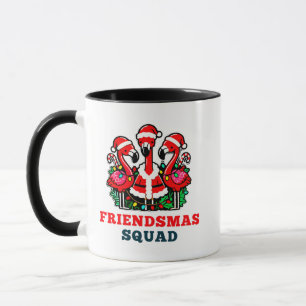 Friendsmas Flamingo Squad Mug