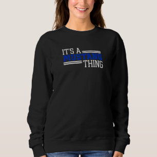 Friendswood Mustangs Its A Mustang Thing Sweatshirt