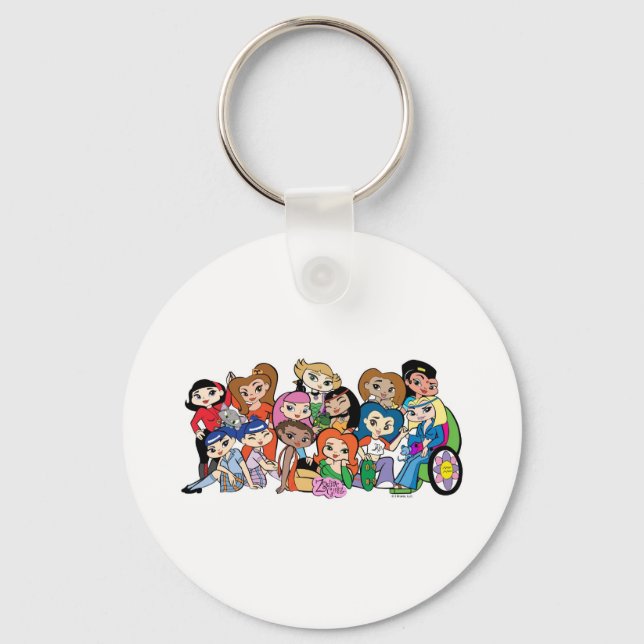 Friendz Keychain (Front)
