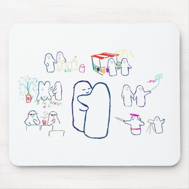 Frienship Fun Mouse Pad (Front)