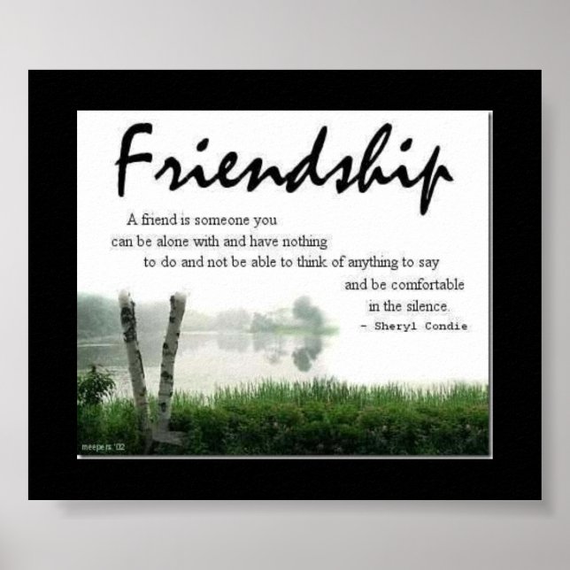 Frienship Poster (Front)