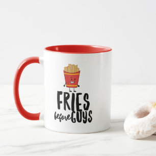 Fries Before Guys 11 oz Combo Mug