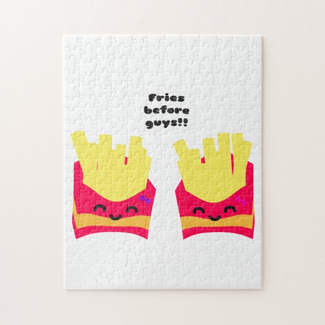 Fries Before Guys! Jigsaw Puzzle (Vertical)