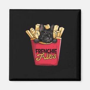 Fries - Bulldog  Magnet