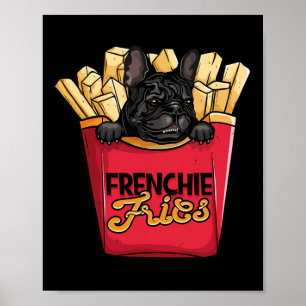 Fries - Bulldog Poster