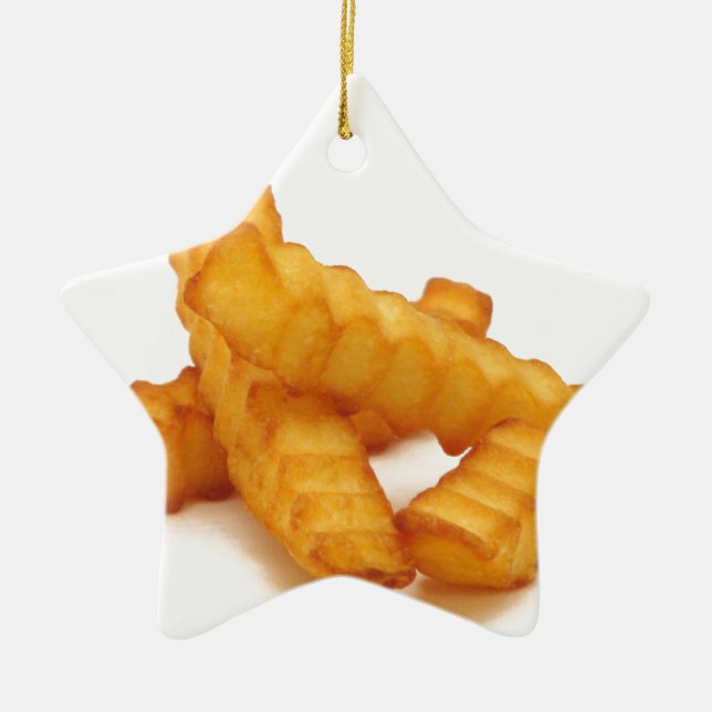 Fries Ceramic Tree Decoration (Front)