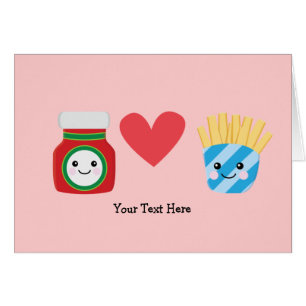 Fries & Ketchup (customisable)