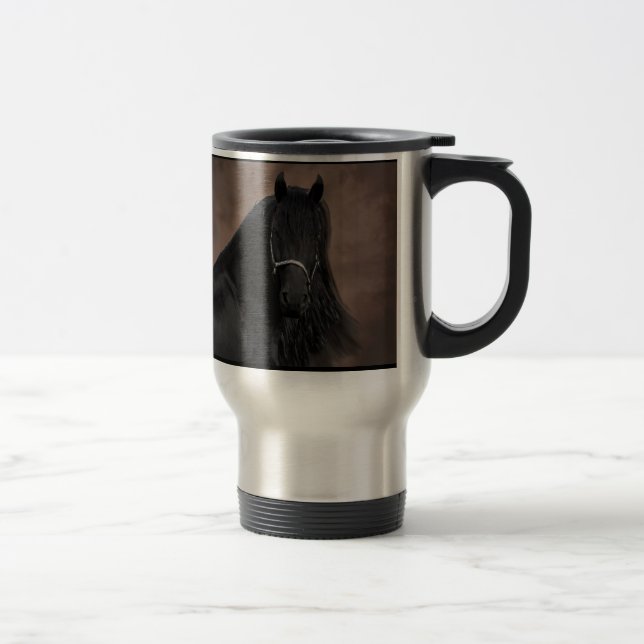 Friesian Flair Travel Mug (Right)