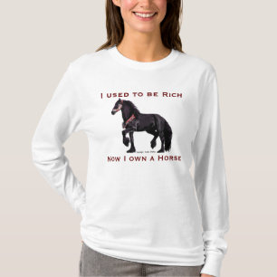 Friesian Horse Humour shirts