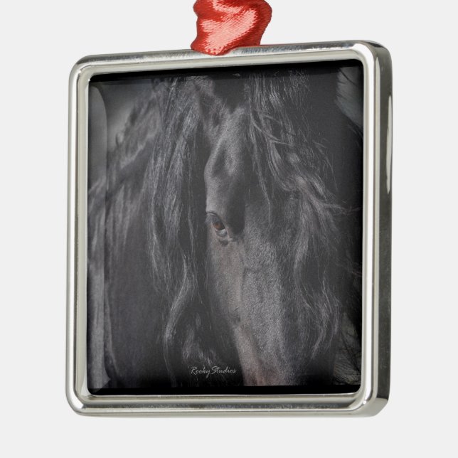 Friesian Intimate Metal Tree Decoration (Left)