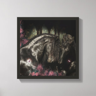 FRIESIAN LOVE - Wrapped Canvas