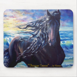 "Friesian Sunrise" Mouse Pad