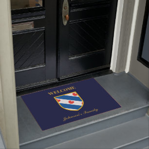 Friesland Flag Personalised Doormat