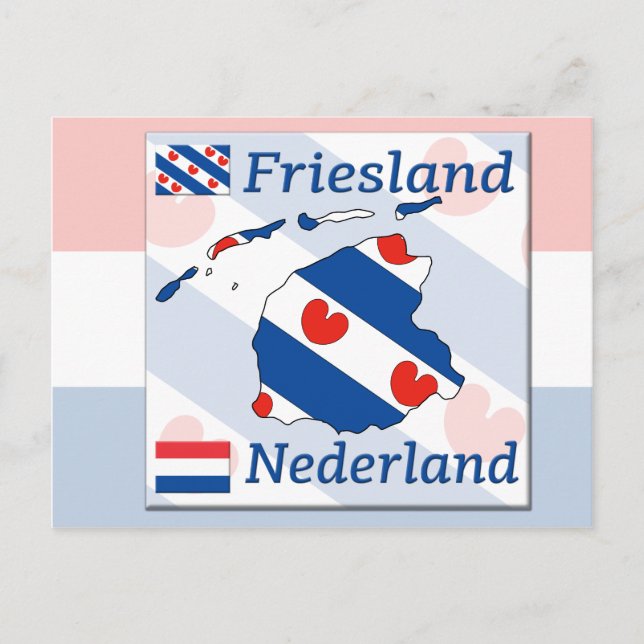 Friesland- Nederland Postcard (Front)