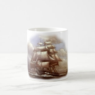 Frigate "Old Ironsides" USS Constitution Coffee Mug