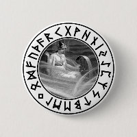 Frigg Rune Shield