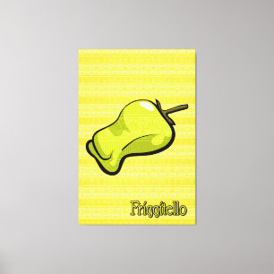 Friggitello Chilli Pepper Canvas Art