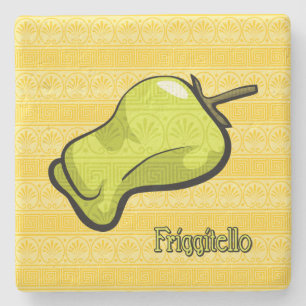 Friggitello Chilli Pepper Stone Coaster