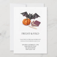 Fright and Fold Halloween Origami Workshop