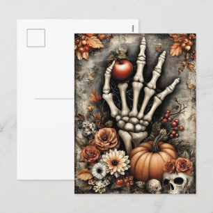 Fright & Delight Halloween Holiday Postcard